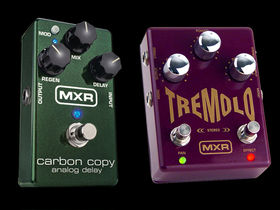 New analogue delay and tremolo pedals from MXR